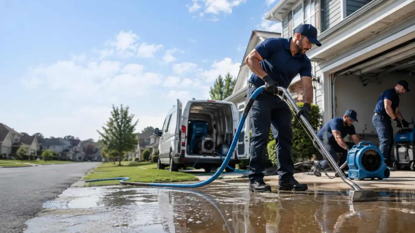 Basement Water Removal in Foster City, MI